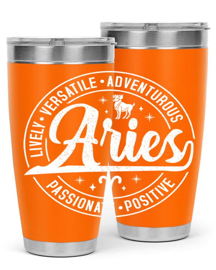 Aries 103#- zodiac- Tumbler