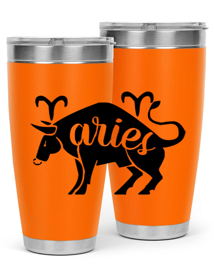 Aries 104#- zodiac- Tumbler