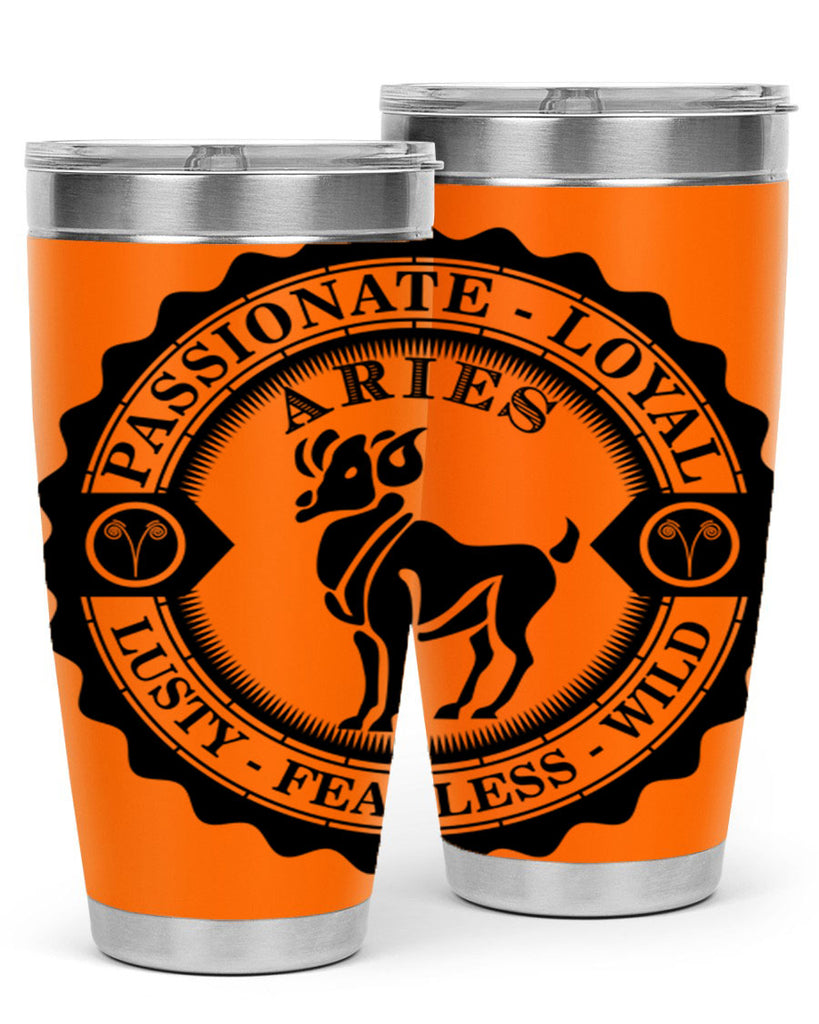 Aries 3#- zodiac- Tumbler