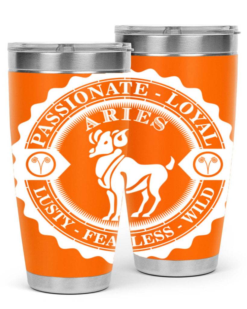 Aries 4#- zodiac- Tumbler