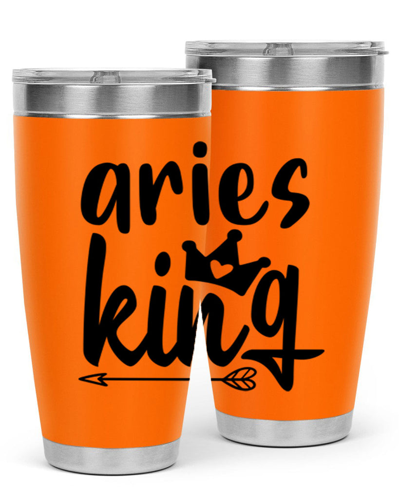 Aries king 108#- zodiac- Tumbler