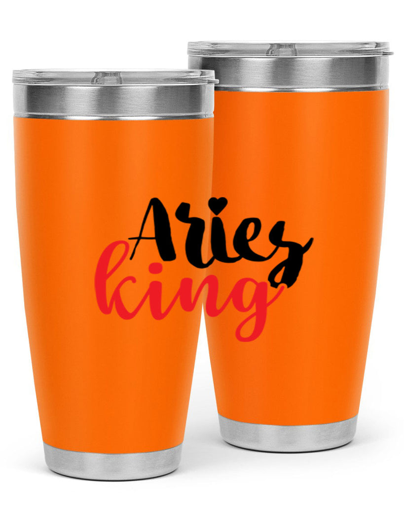 Aries king 96#- zodiac- Tumbler
