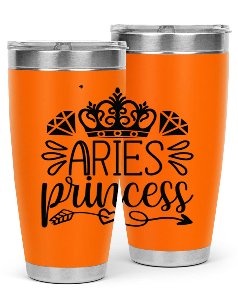 Aries princess 114#- zodiac- Tumbler
