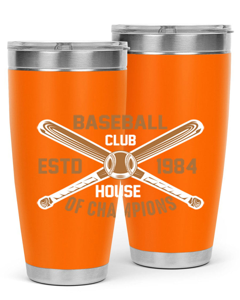 Baseball 1443#- baseball- Tumbler
