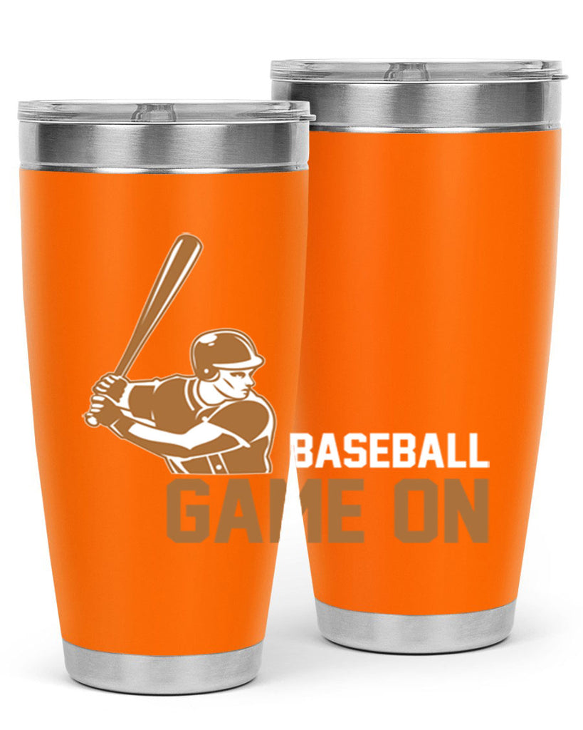 Baseball game 1446#- baseball- Tumbler