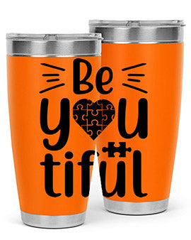 Be you Style 44#- autism- Tumbler