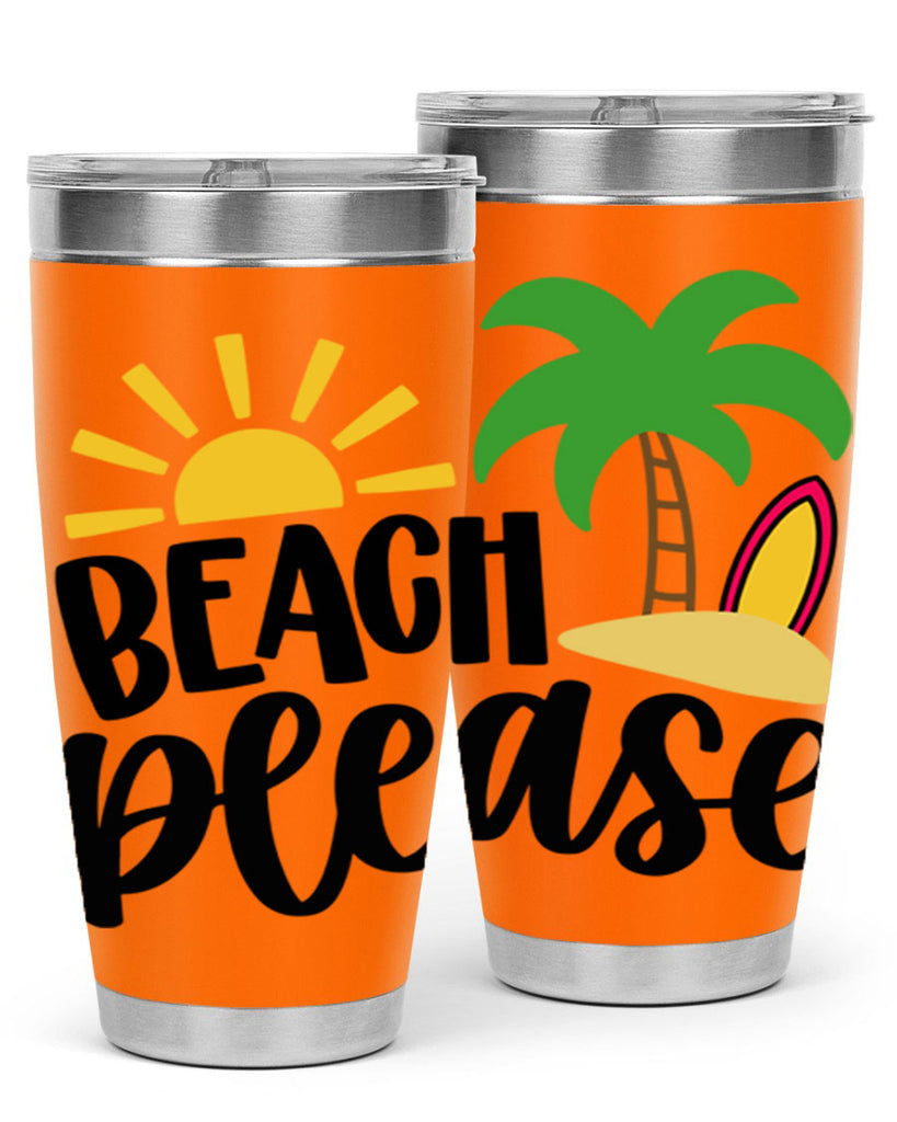 Beach Please Style 51#- summer- Tumbler