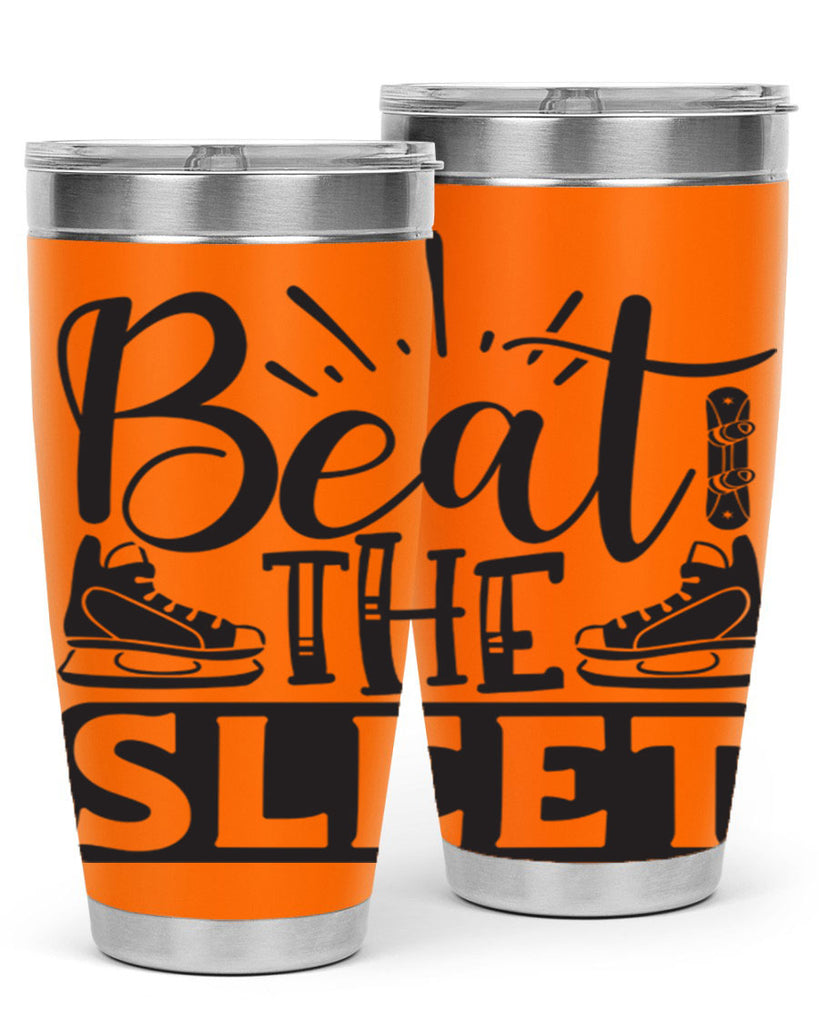 Beat the sleet 24#- winter- Tumbler