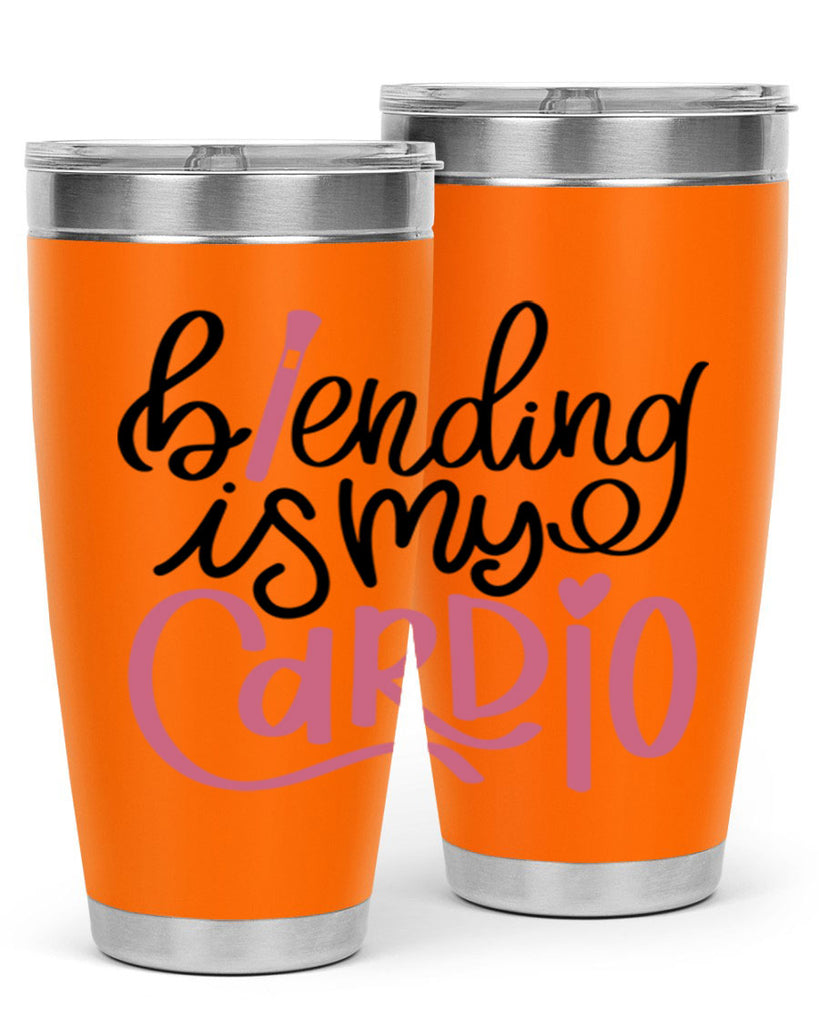 Blending is my Cardio Style 130#- make up- Tumbler