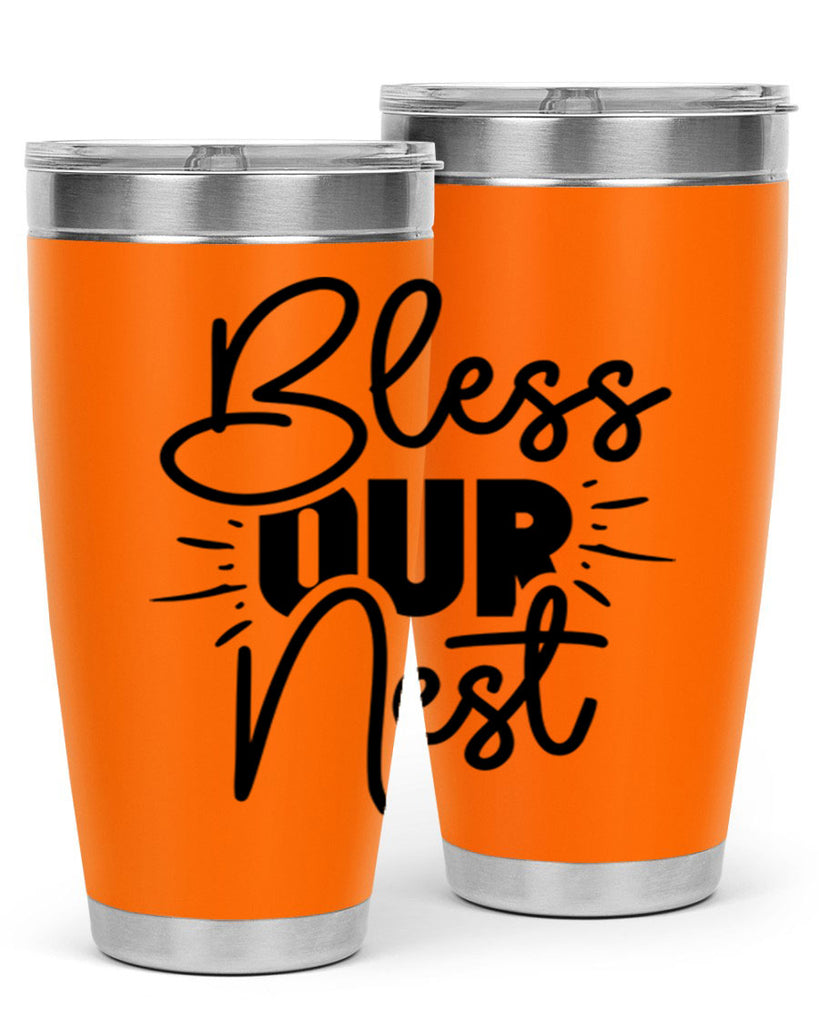 Bless Our Nest 52#- spring- Tumbler