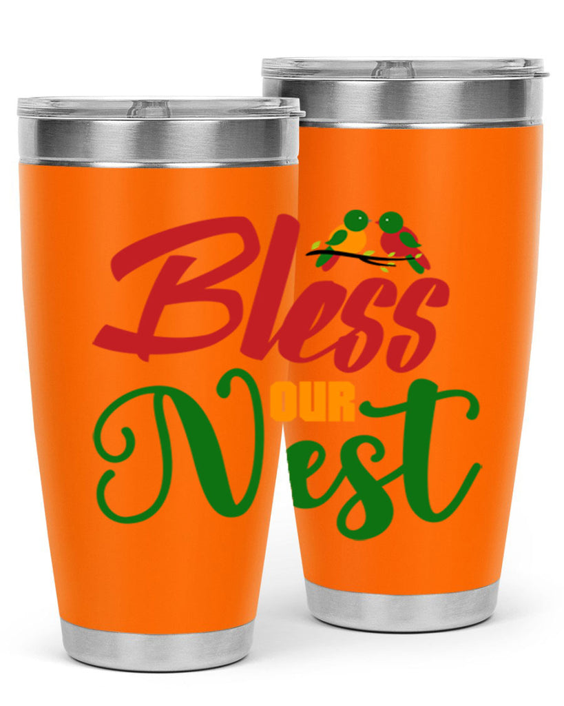 Bless Our Nest 67#- spring- Tumbler