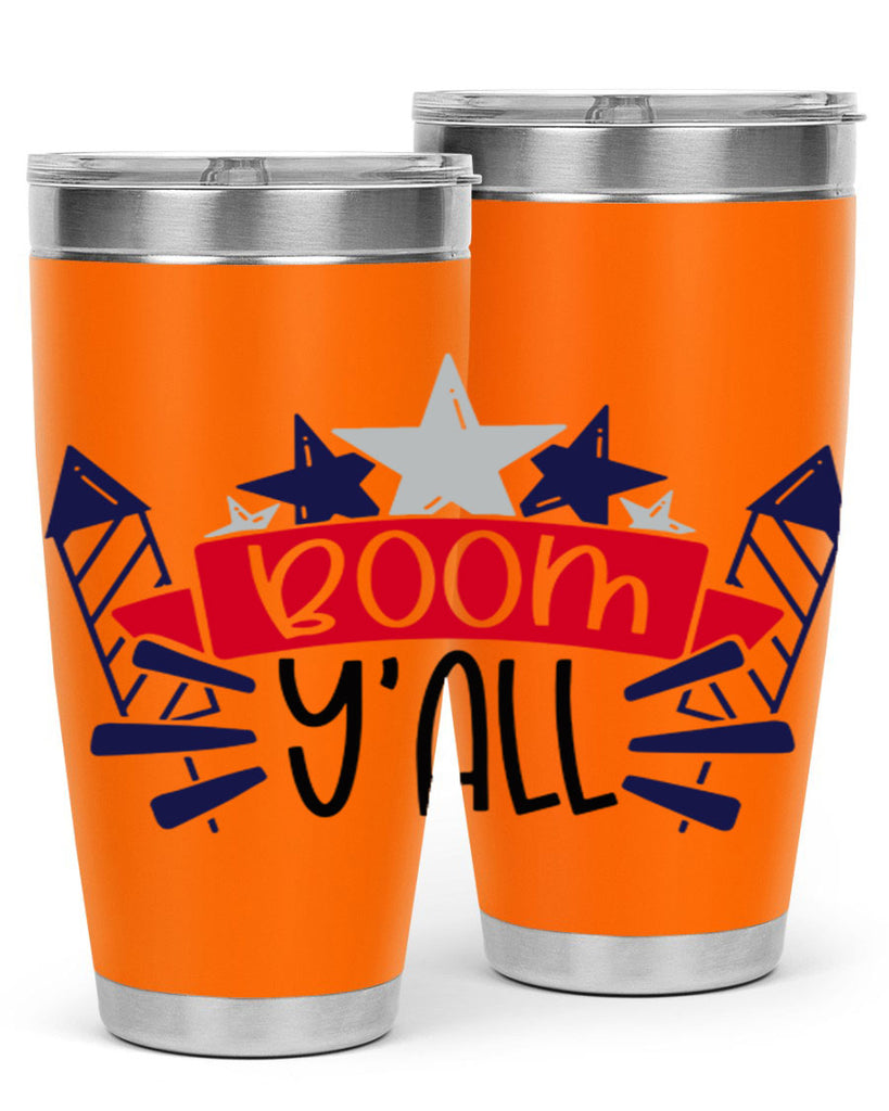 Boom Yall Style 146#- Fourt Of July- Tumbler