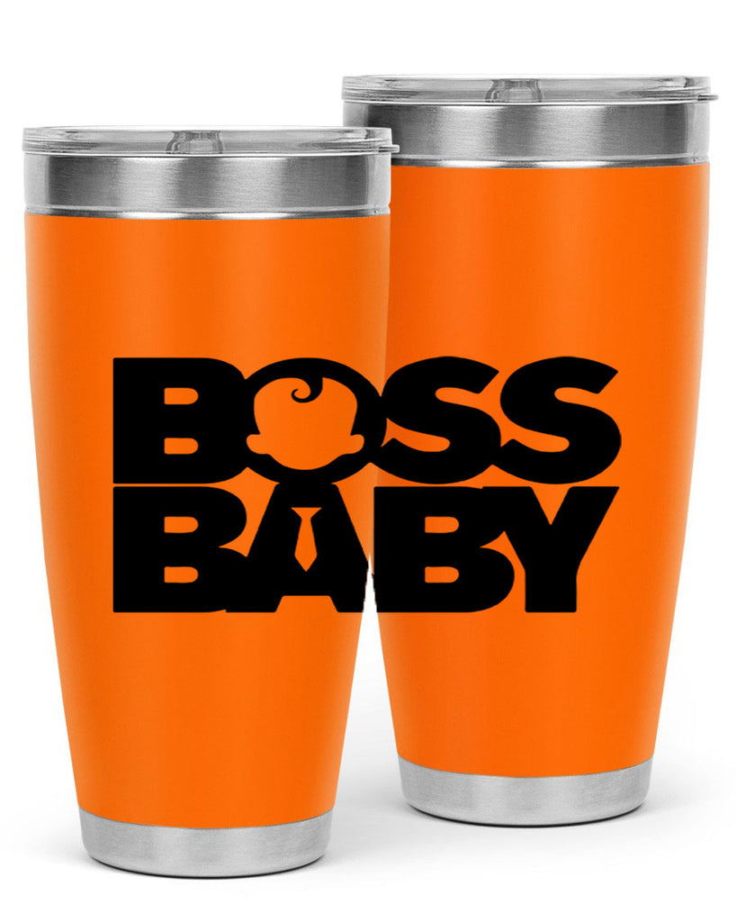 Boss Baby On Board 1#- black words phrases- Cotton Tank