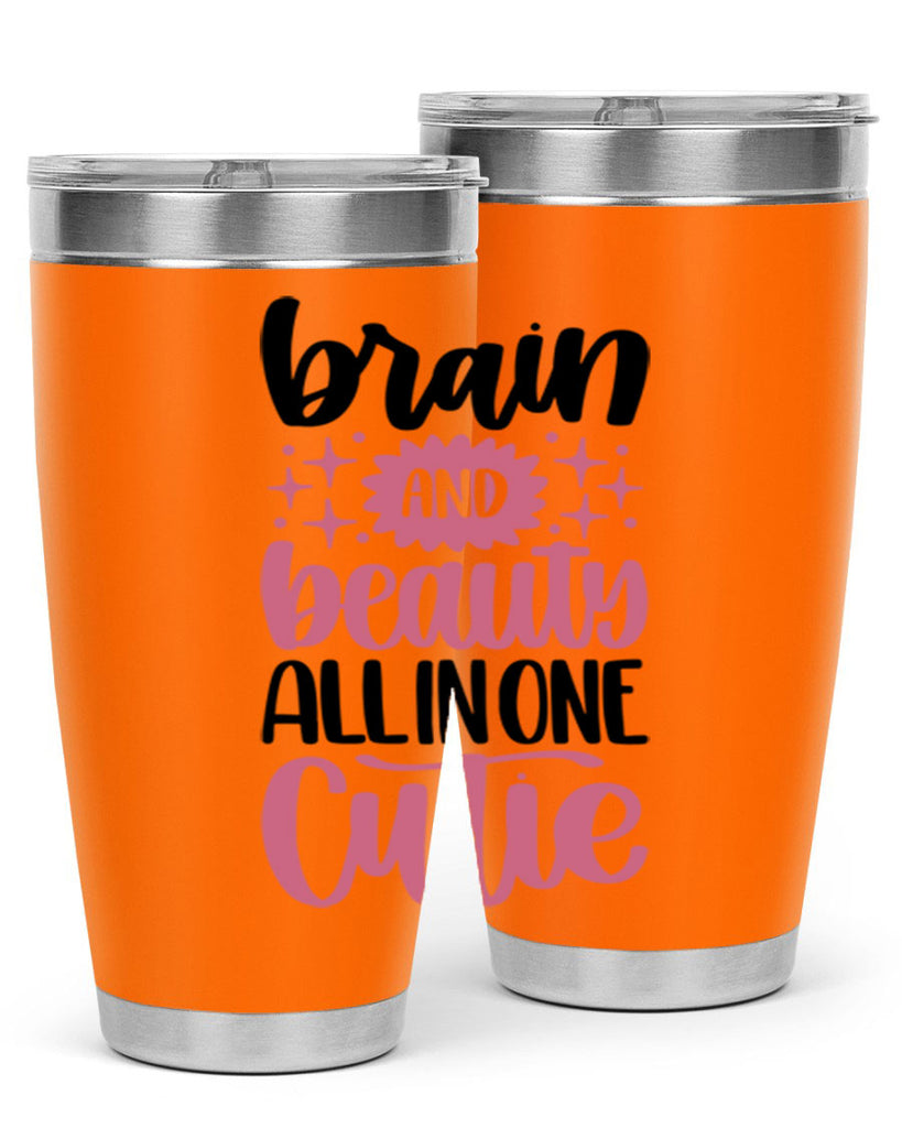 Brain And Beauty All In One Style 126#- make up- Tumbler