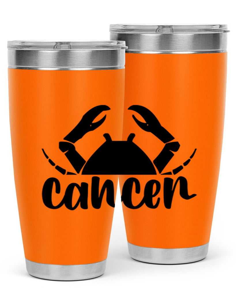 Cancer 156#- zodiac- Tumbler
