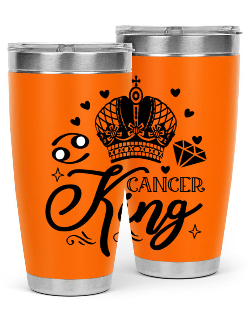 Cancer king 158#- zodiac- Tumbler