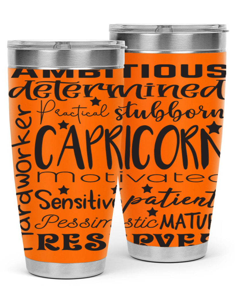 Capricorn 566#- zodiac- Tumbler