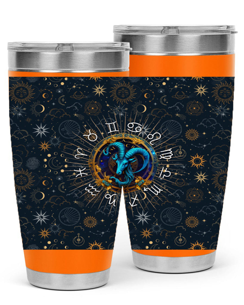 Capricorn Straight 184#- zodiac- Tumbler