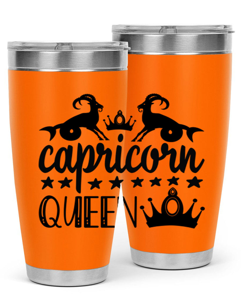 Capricorn queen 195#- zodiac- Tumbler