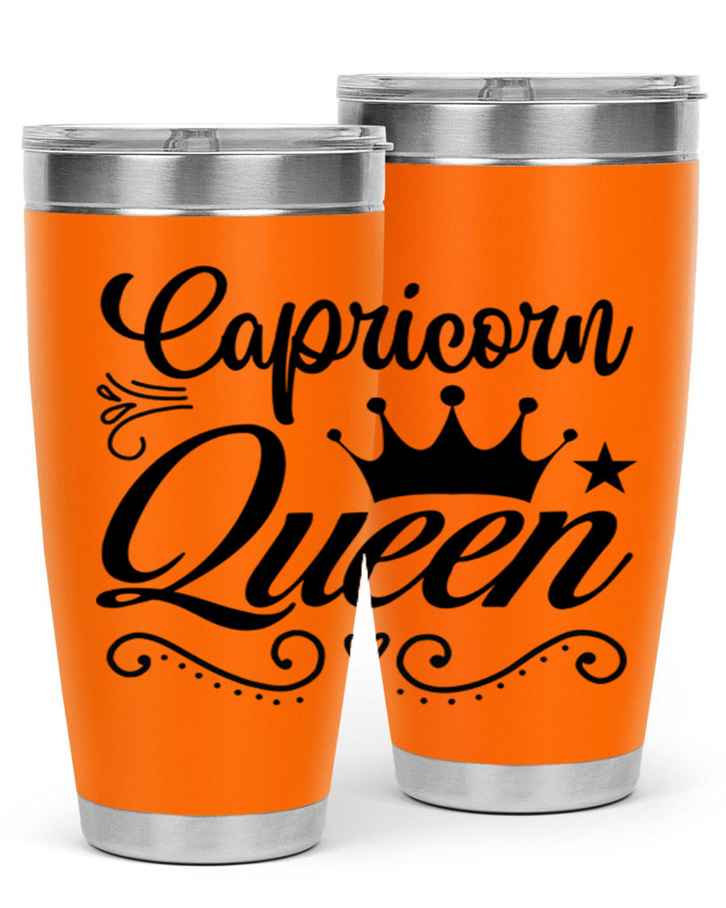 Capricorn queen 196#- zodiac- Tumbler