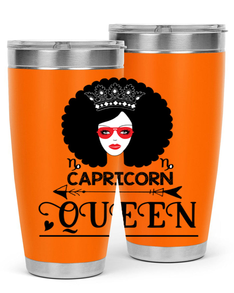 Capricorn queen 197#- zodiac- Tumbler