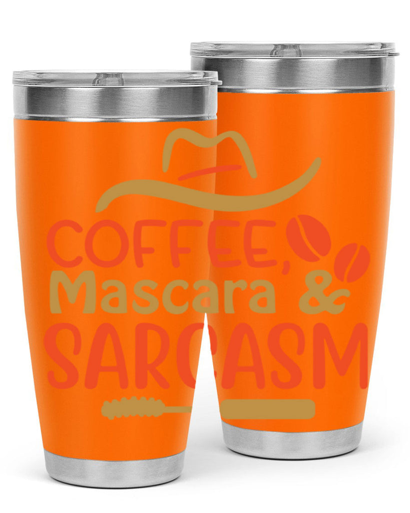 Coffee Mascara Sarcasm 21#- fashion- Cotton Tank