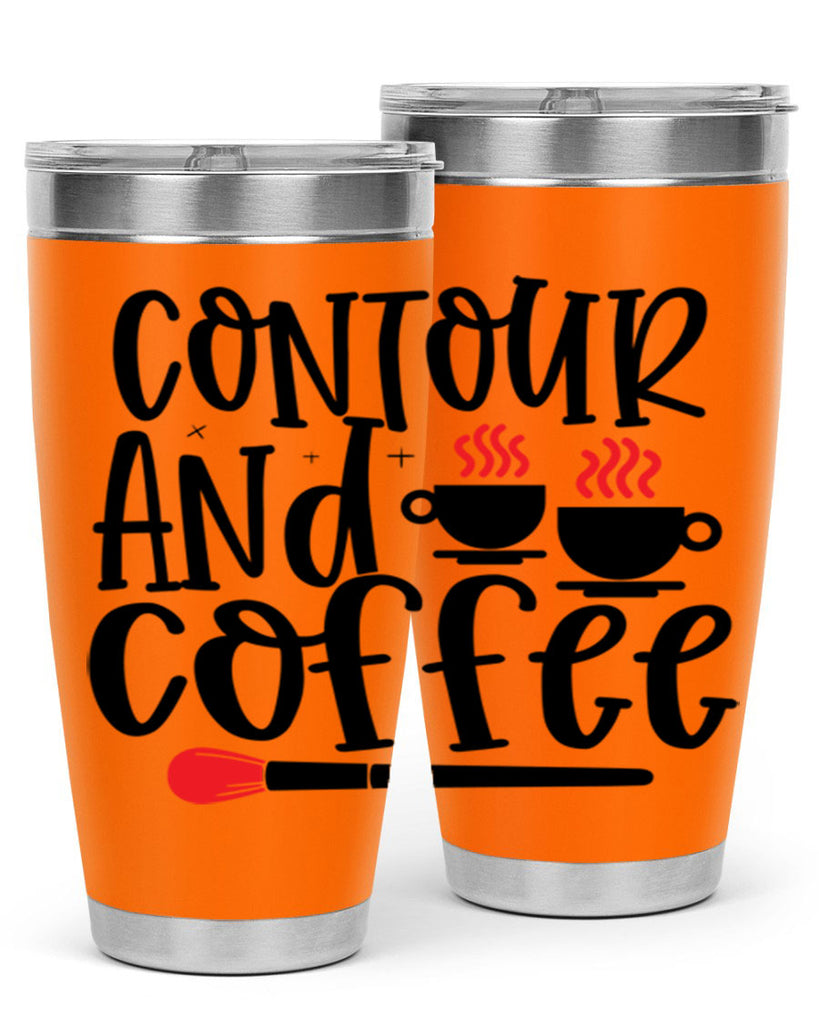 Contour And Coffee Style 242#- make up- Tumbler