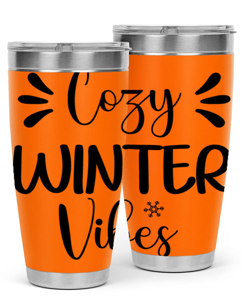 Cozy Winter Vibes76#- winter- Tumbler