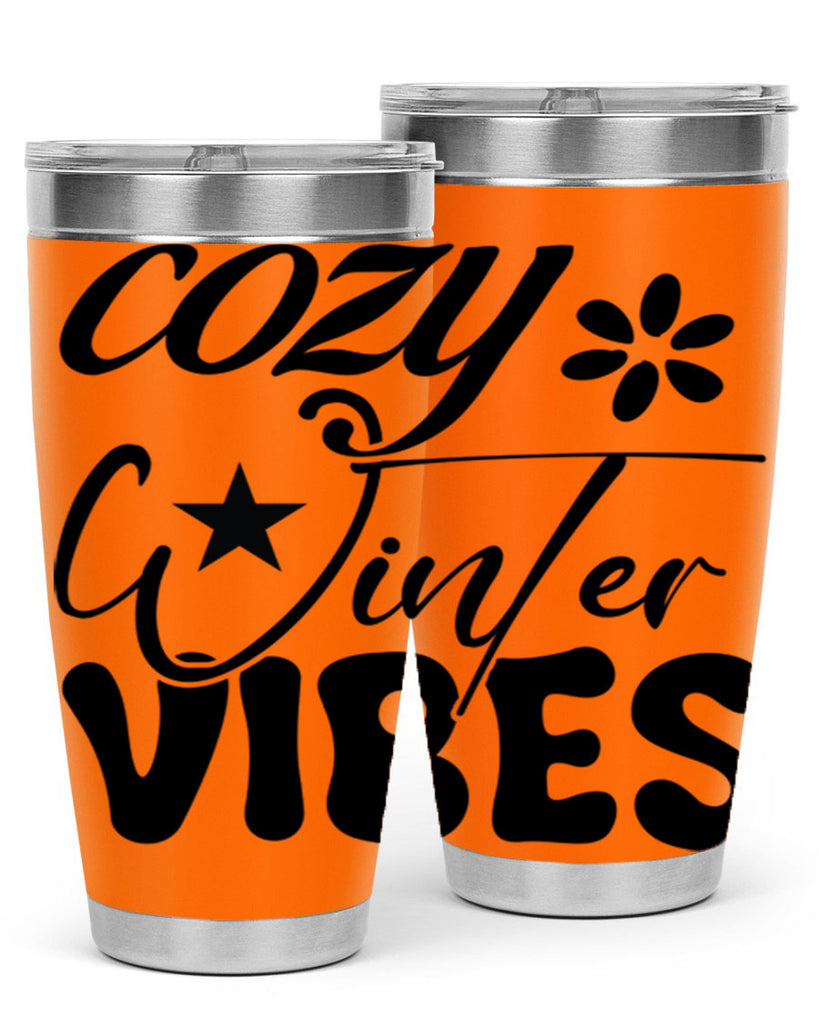 Cozy winter vibes 79#- winter- Tumbler