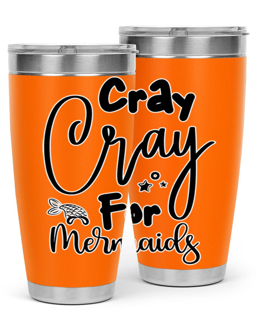 Cray Cray For Mermaids 88#- mermaid- Tumbler