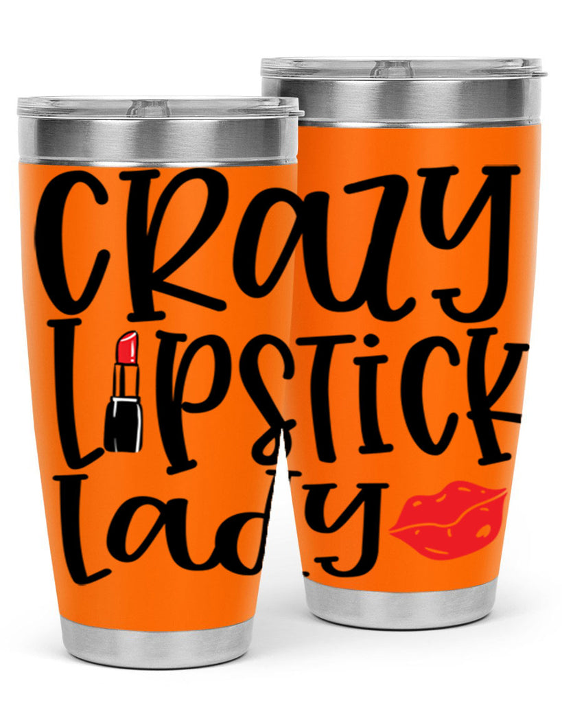 Crazy Lipstick Lady Style 240#- make up- Tumbler