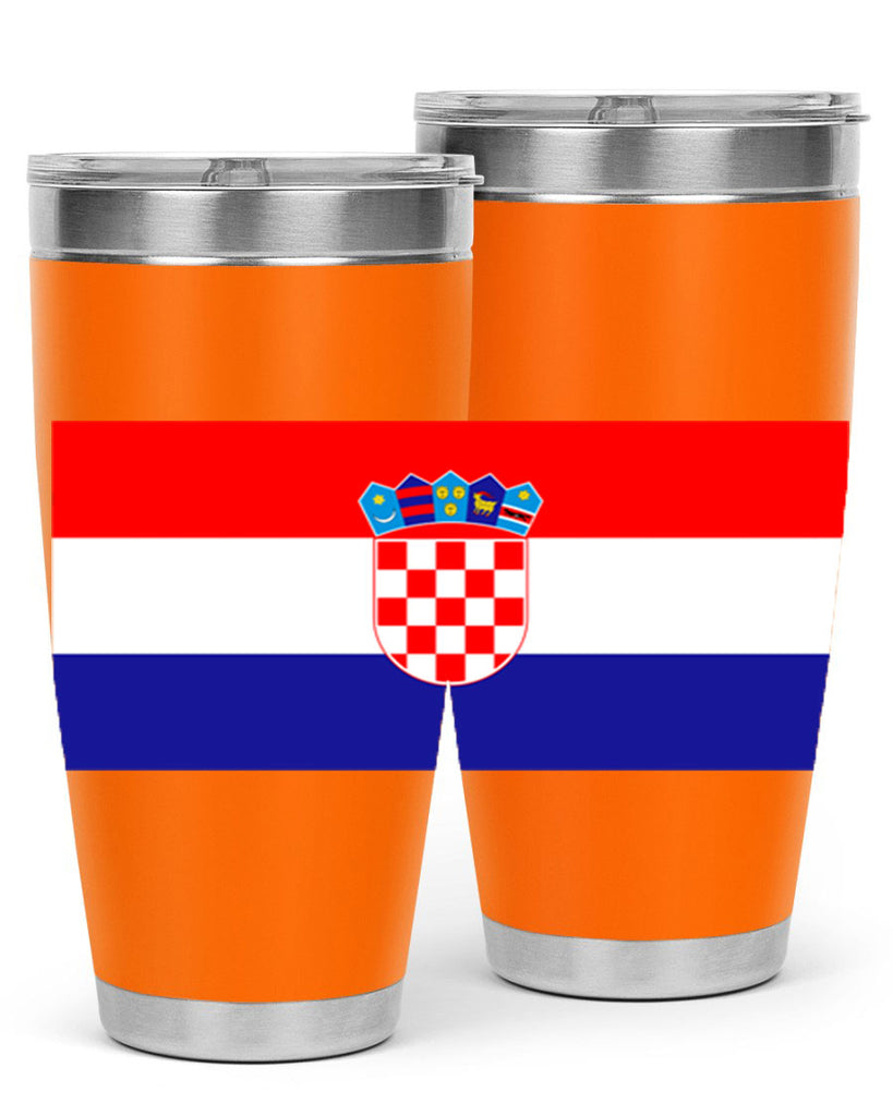 Croatia 155#- world flags- Tumbler