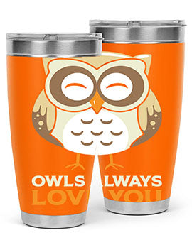 Cute Owl Always Love You A TurtleRabbit 3#- owl- Tumblers