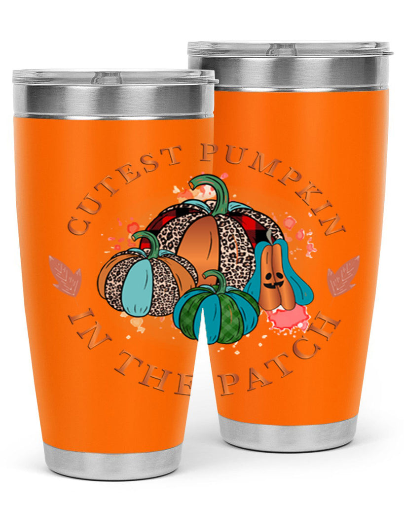 Cutest Pumpkin in the Patch 65#- fall- Tumbler
