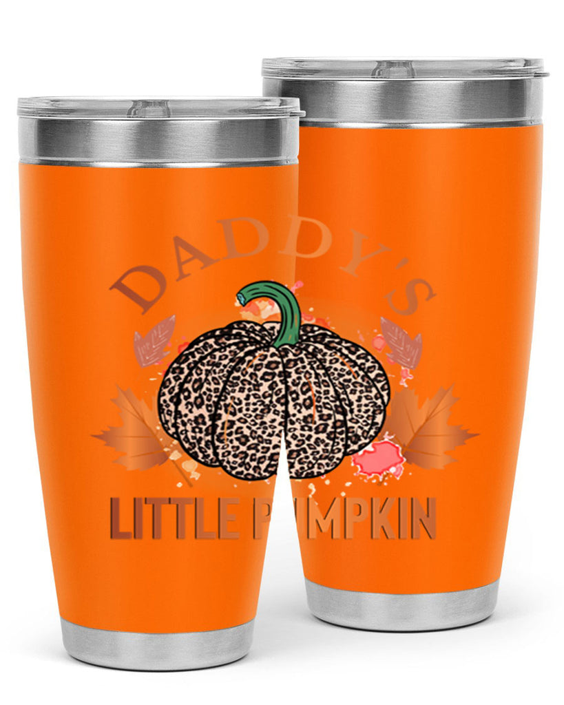 Daddys Little Pumpkin 67#- fall- Tumbler
