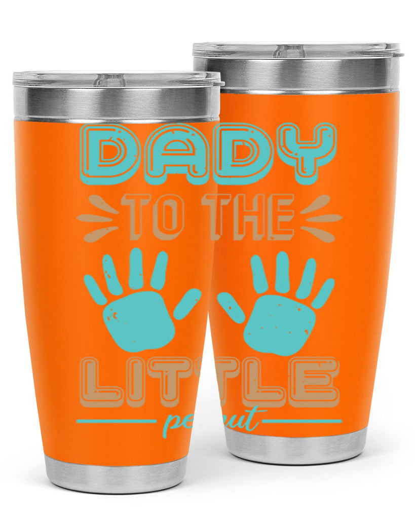 Dady to the little peanut Style 43#- baby shower- tumbler