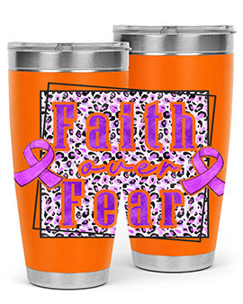 Faih Over Fear AlzheimerS Awareness 138#- alzheimers- Tumbler