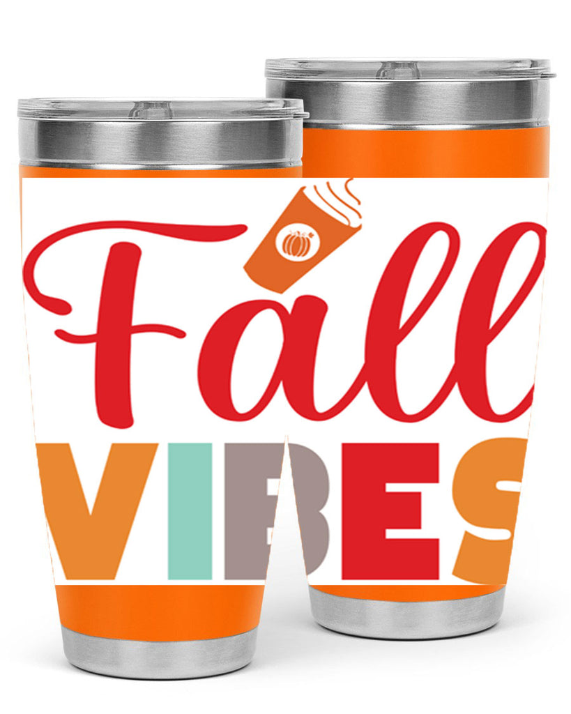 FallVibesdesign 166#- fall- Tumbler