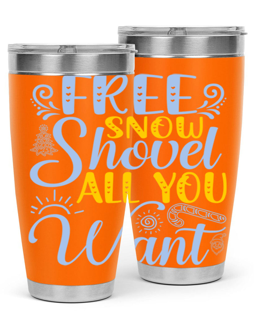 Free snow shovel all you want107#- winter- Tumbler