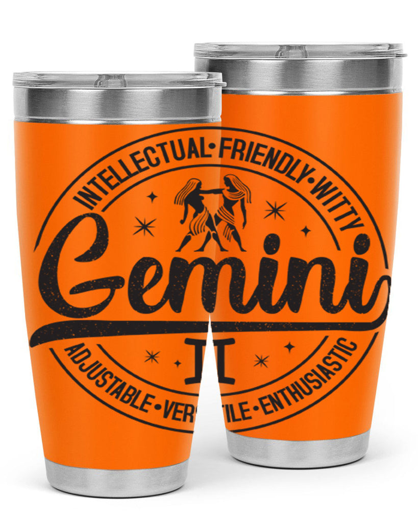 Gemini 225#- zodiac- Tumbler