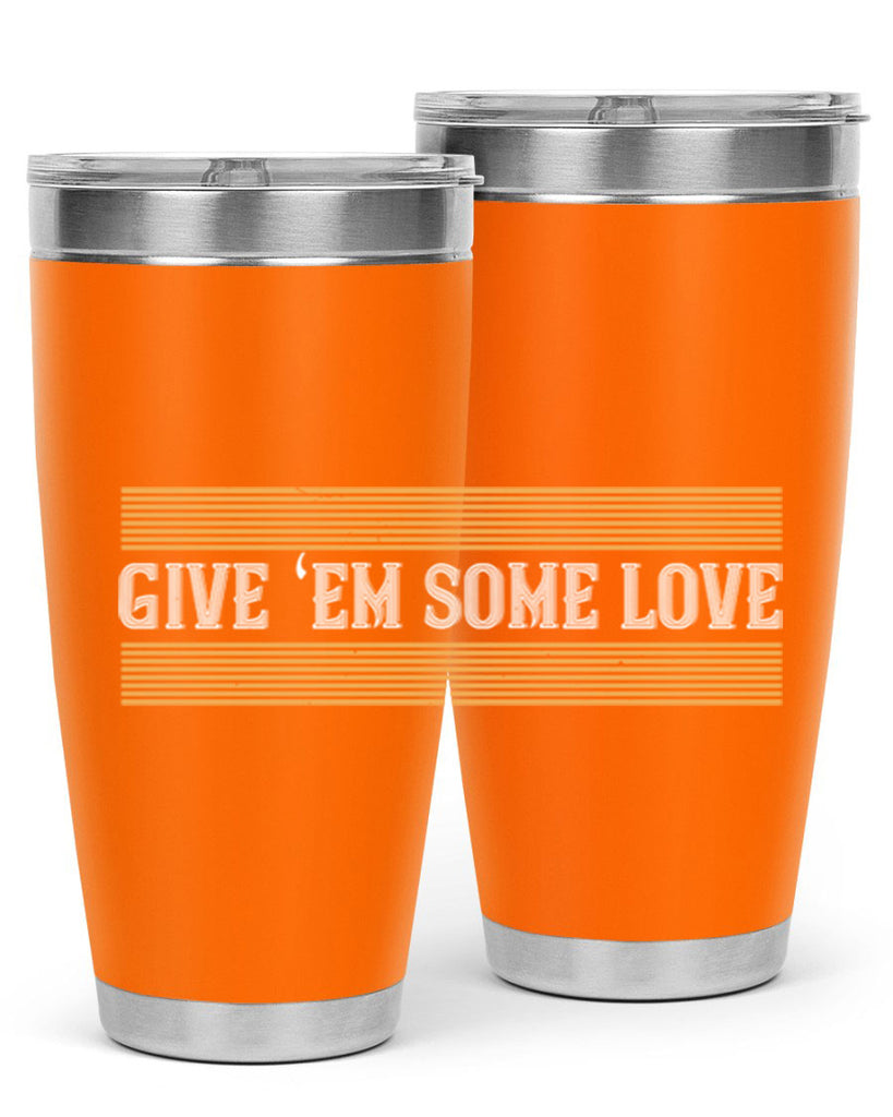 Give ‘em some love 2258#- badminton- Tumbler