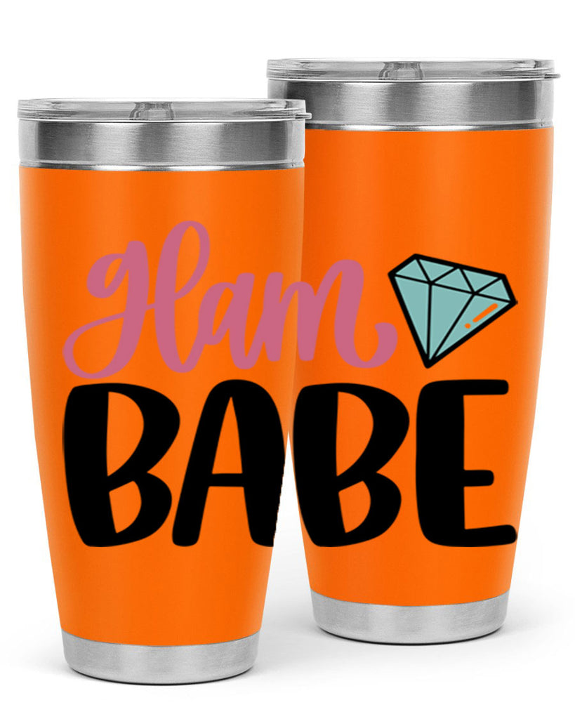 Glam Babe Style 98#- make up- Tumbler