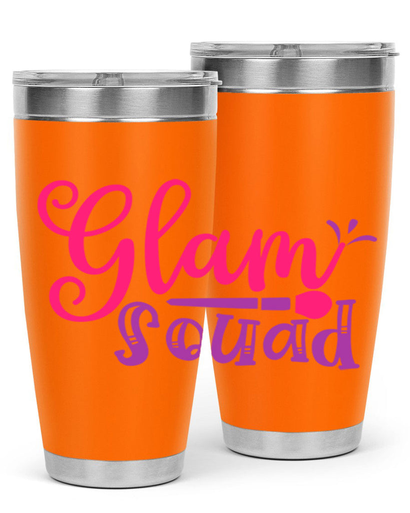 Glam Squad Style 237#- make up- Tumbler