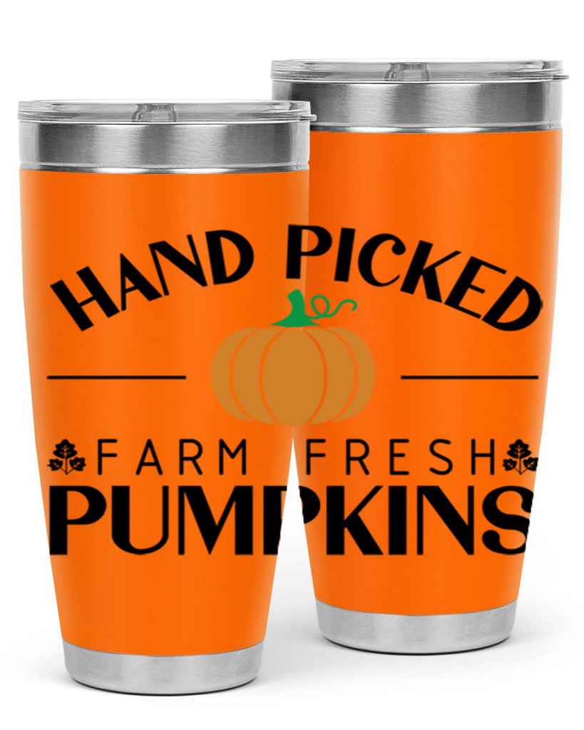 Hand Picked Farm Fresh Pumpkins 215#- fall- Tumbler