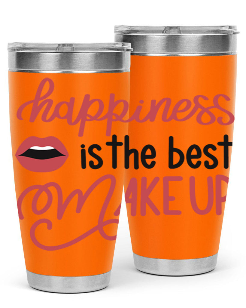 Happiness is the Best Makeup Style 94#- make up- Tumbler