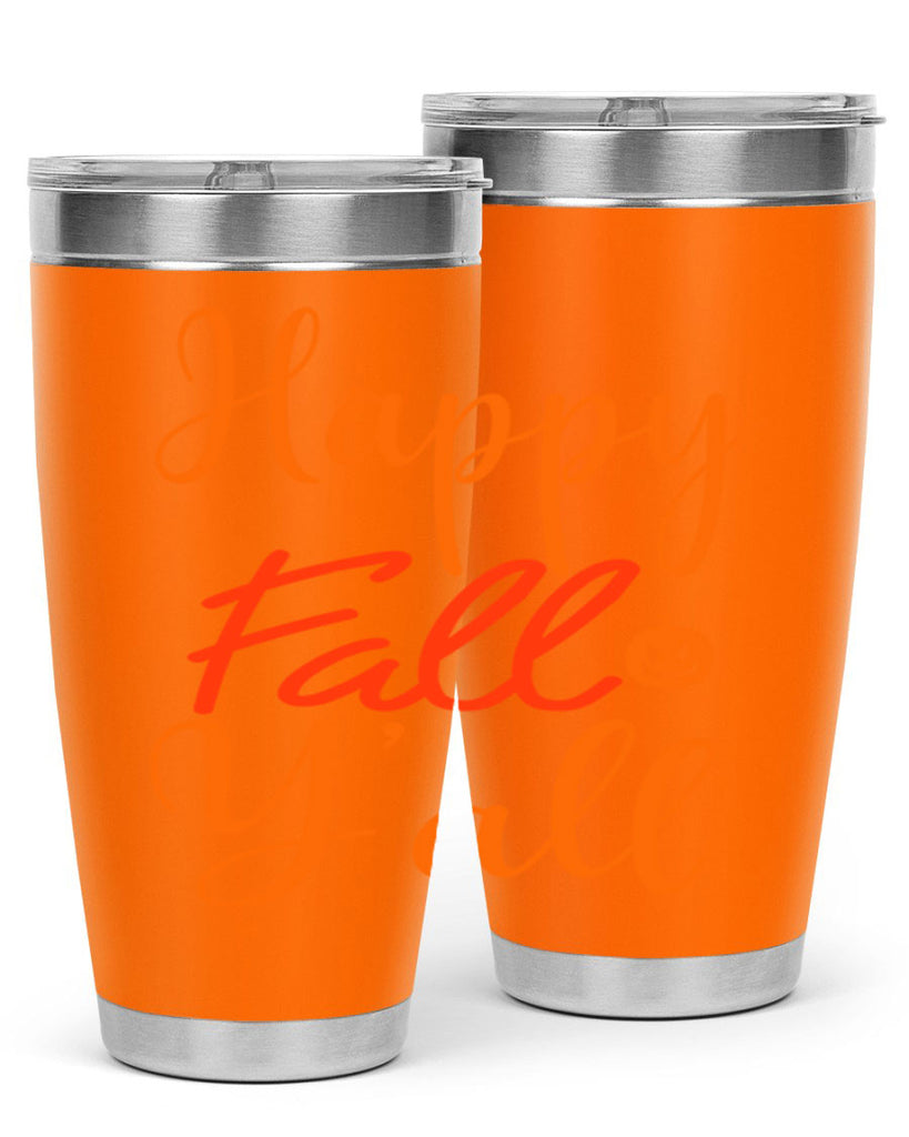Happy Fall Yall Design 233#- fall- Tumbler