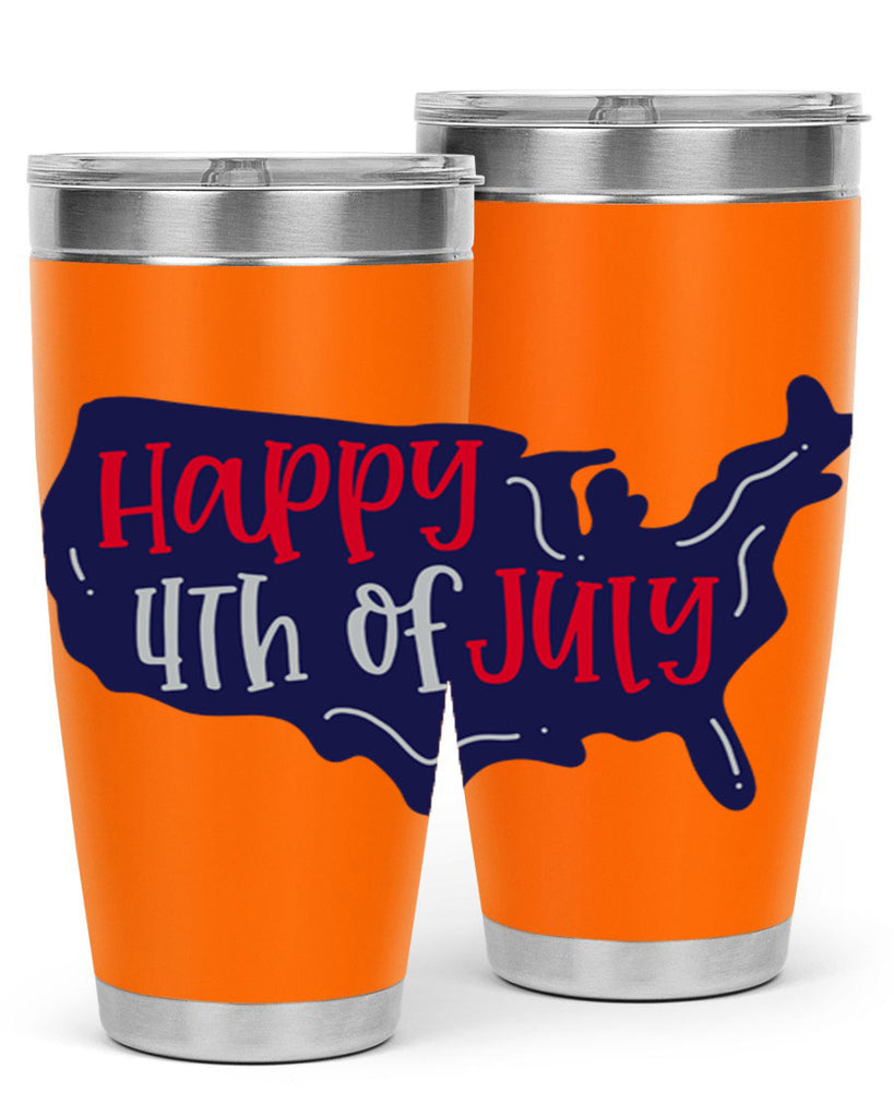 Happy th Of July Style 153#- Fourt Of July- Tumbler