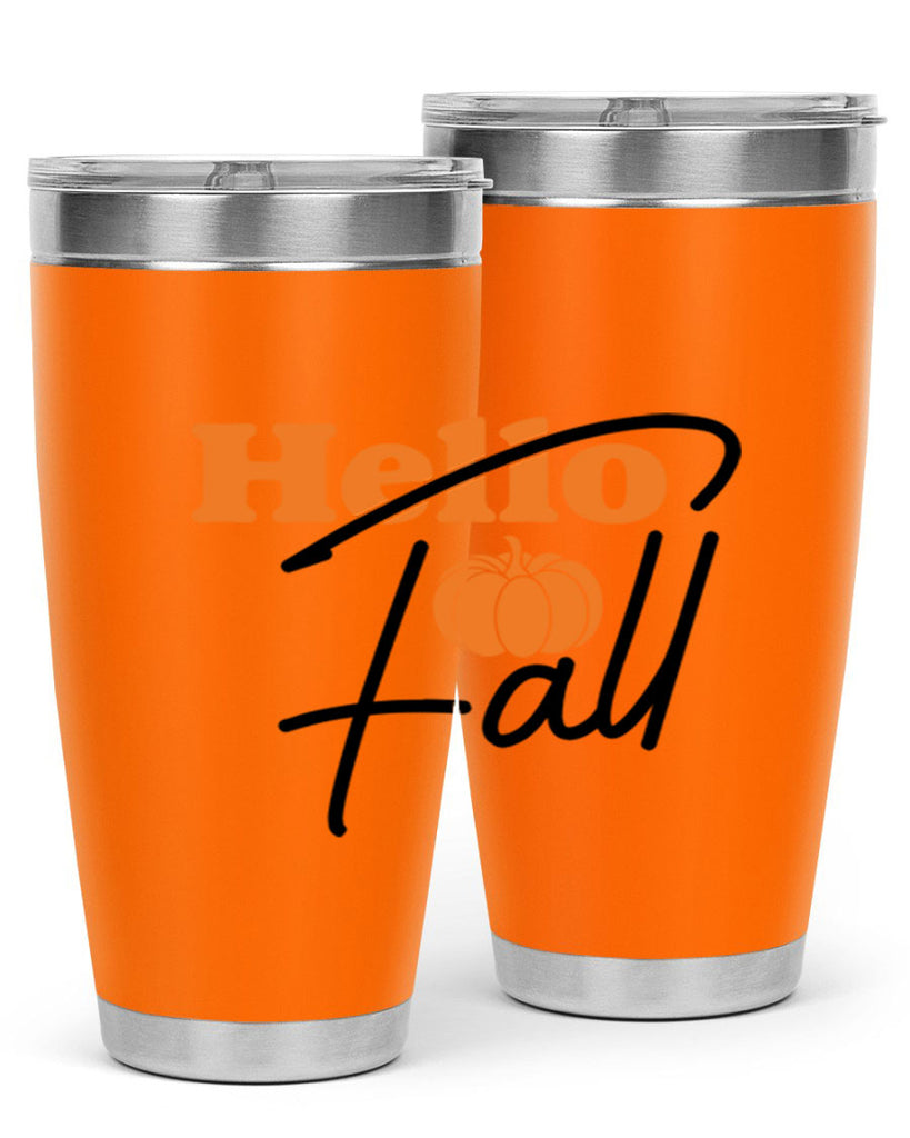 Hello Fall 279#- fall- Tumbler