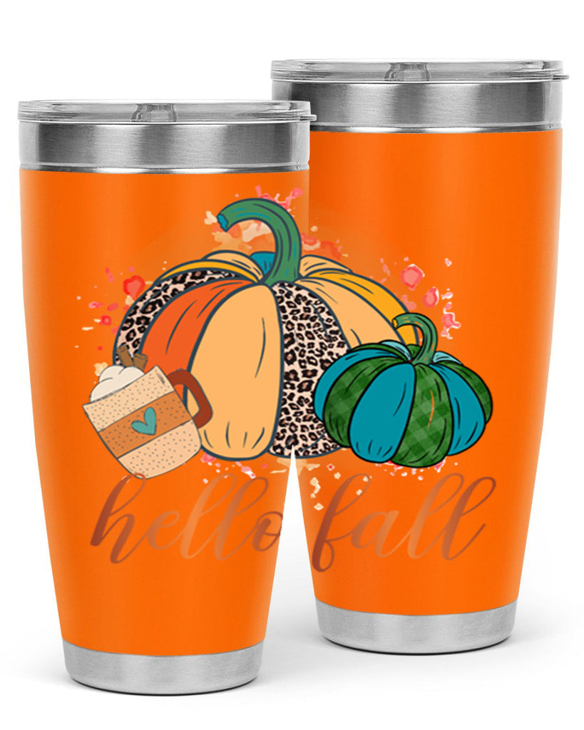 Hello Fall 282#- fall- Tumbler