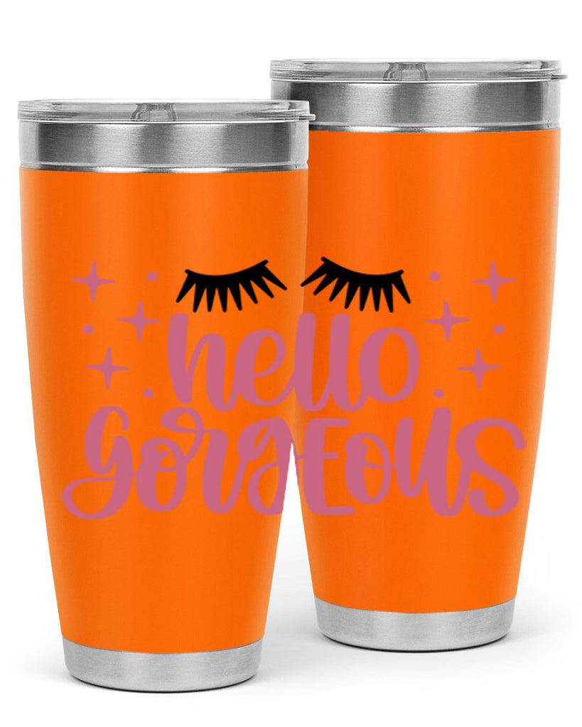 Hello Gorgeous Style 89#- make up- Tumbler